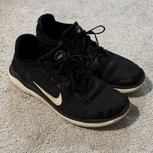 Nike Men's Free RN Black Running Shoes Size 10